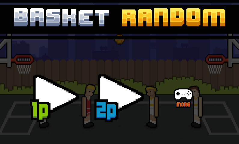 In Basket Random game, try to score a basket by using only one key with different variations from each other!