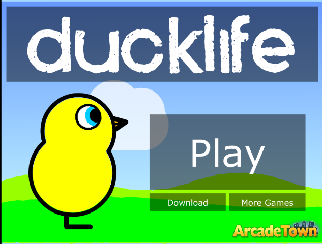 Duck Life is a game series where you train your duck for races and/or battles.