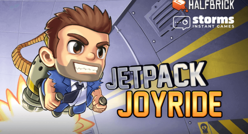 Jetpack Joyride is a 2011 side-scrolling endless runner action video game developed by Halfbrick Studios and published by Halfbrick Studios.