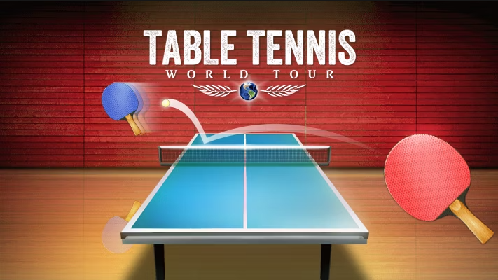 Be the tennis table world champion! Use your paddle to smash the ping-pong ball across the world into a different galaxy in Table Tennis World Tour.
